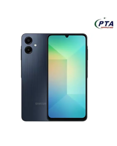 Samsung Galaxy A06-Black-128GB - 4GB RAM - On Installments   -NomanT ( 3 Months 0% Percent Profit Product Available On 48 Months Installment )